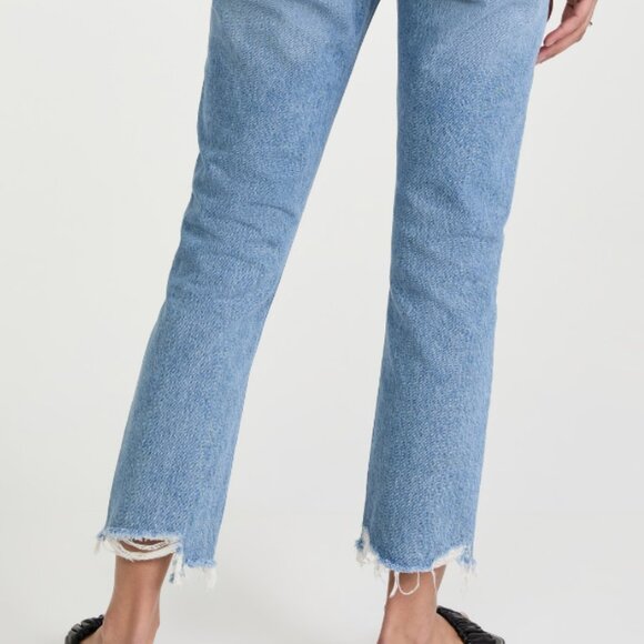 AGOLDE Riley High Rise Straight Jeans - Picture 6 of 7